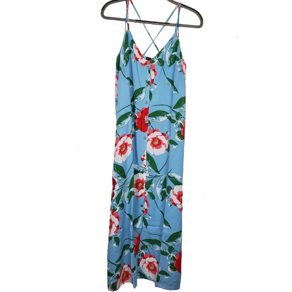 Gibson X Motherchic strappy midi sundress NWT - Picture 3 of 8
